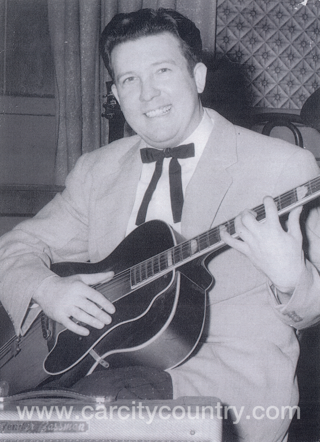 Guitarist Tommy Odom, 1950s