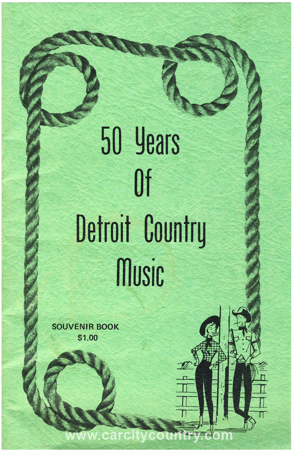 Cover of 50 Years of Detroit Country Music
