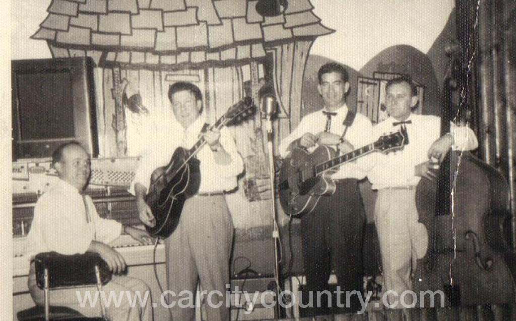 Johnny Clem and band at Detroit's 3-JJJs in 1956
