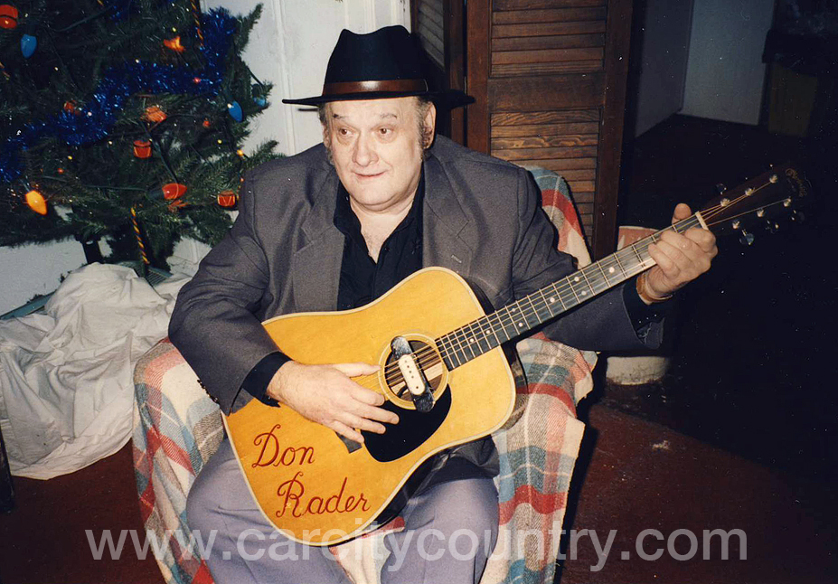 Don Rader, Detroit, Michigan, December 1994. Photo by Craig Maki