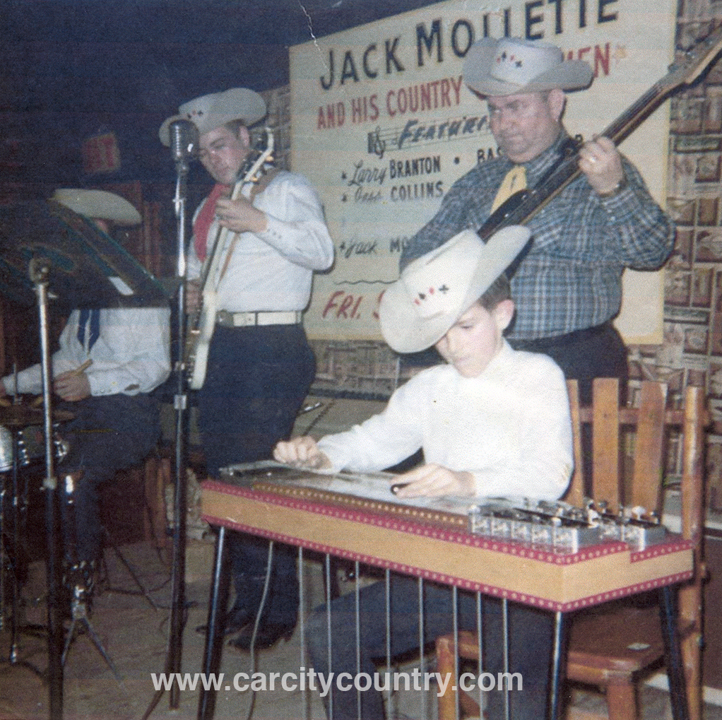 Jack Mollette, Paul Franklin and Larry Branton, 1960s